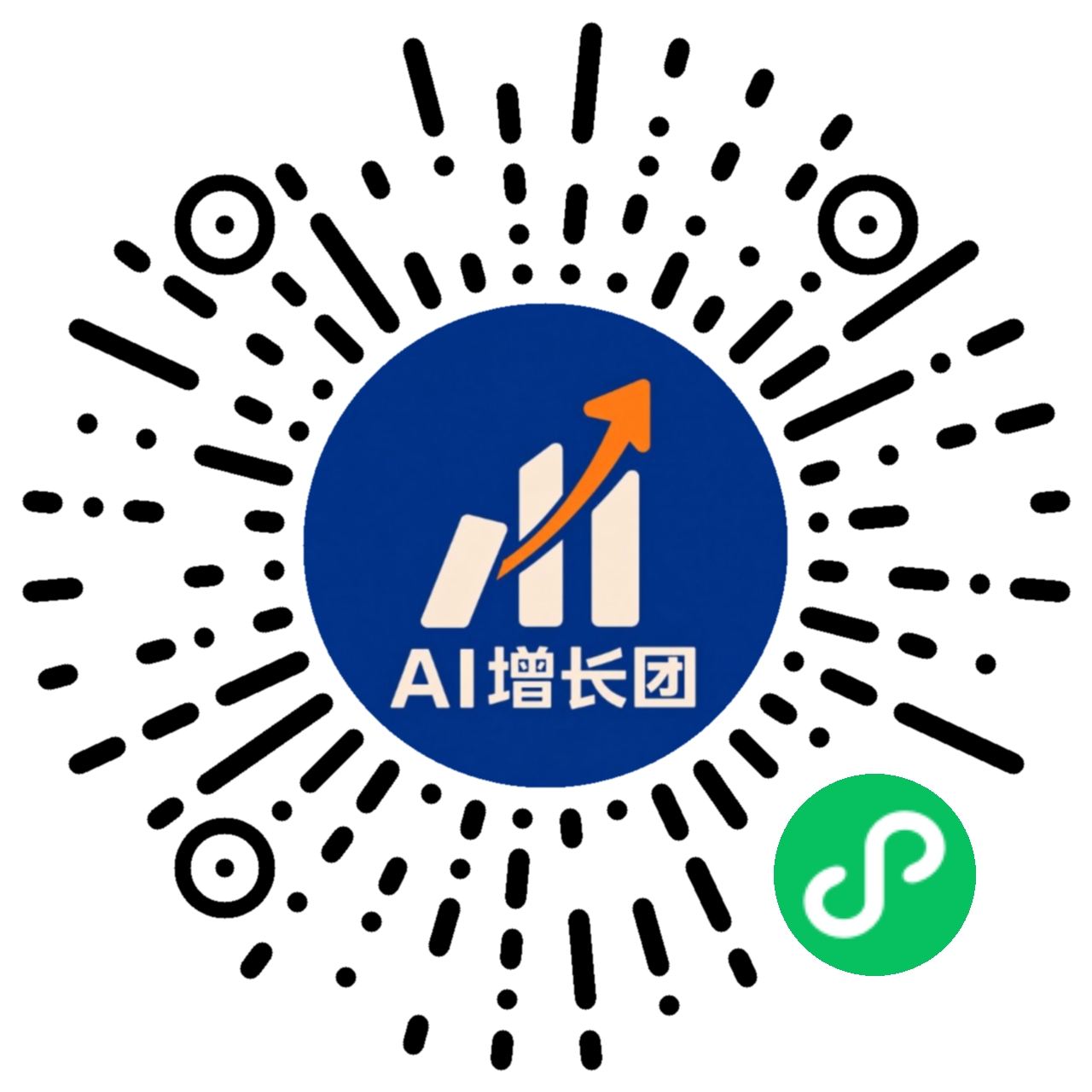 微信扫码进入AI增长团小程序
